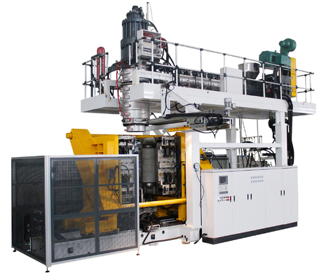200L Vòng đơn / đôi L Vòng nhựa Máy thổi khuôn cho hàng hóa thực phẩm