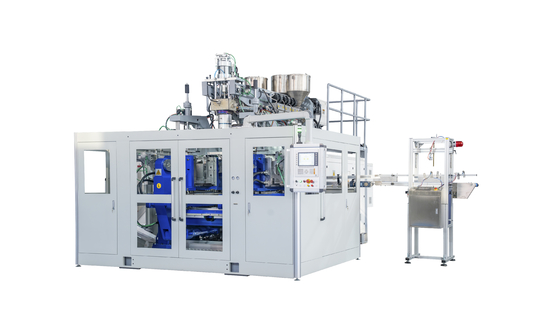 Máy thổi có thể thổi 5L - 15L, máy làm bằng nhựa Servo