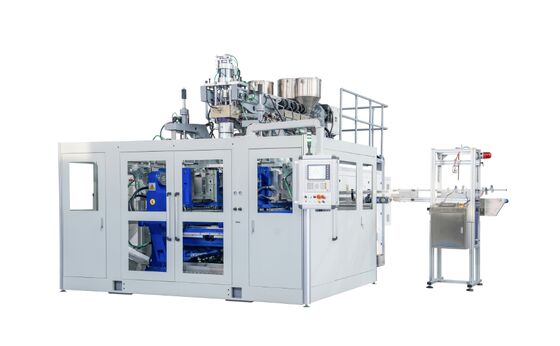 Mua Blue Double Station Máy thổi khuôn 18M³ / h Tiêu thụ nước làm mát online manufacture